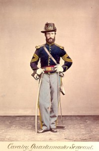 A US Army Quartermaster Sergeant, ca. 1864 