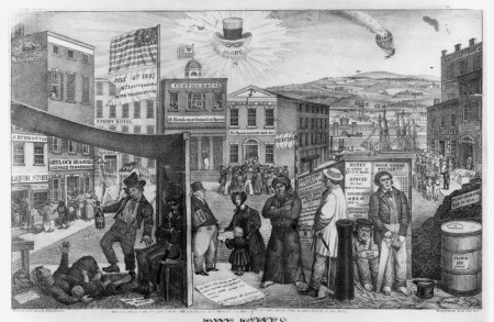 Panic in New York 1838