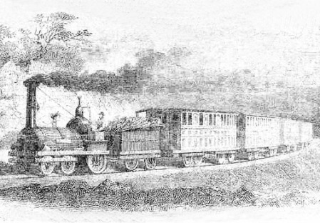 Central Georgia Railroad 1840s